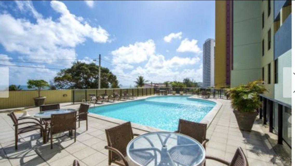 Ap Vista Mar Ponta Negra C/ Camareira E Troc Roupa De Cama Apartment Natal Ngoại thất bức ảnh